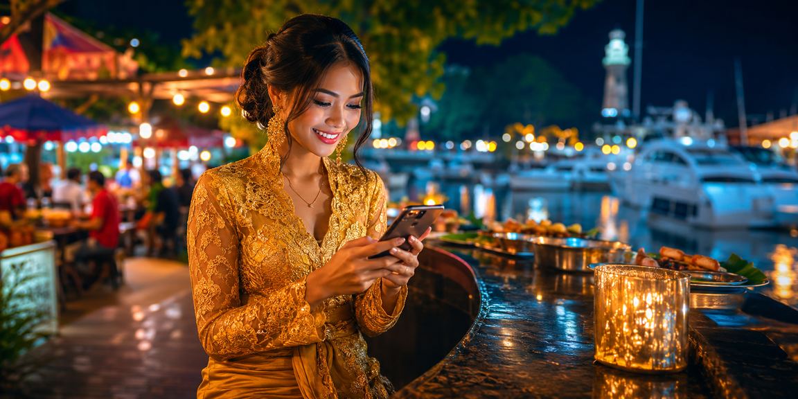 Pengguna di Langkawi melayari kasino mudah alih 1300 menggunakan telefon pintar